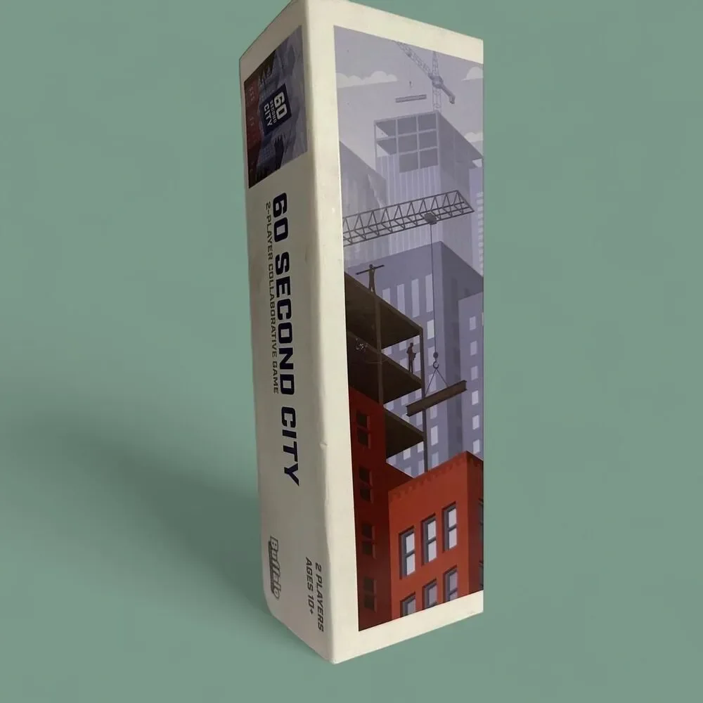 60 Second City Board Game - Brand New Sealed Two Player